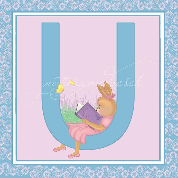 u